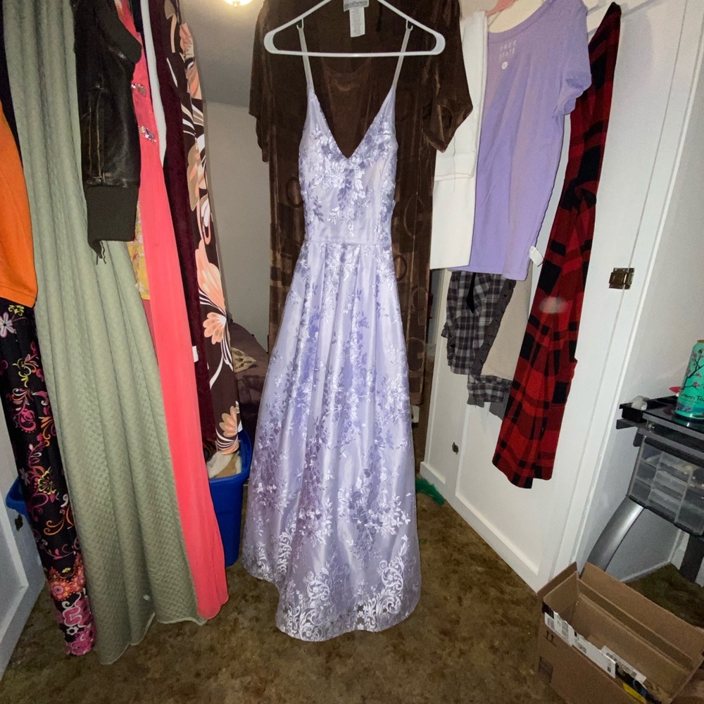 Lavender Prom Dress